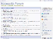 Screenshot of related forum