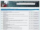 Screenshot of related discussion forum