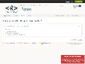 Screenshot of related forum