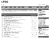 Screenshot of related blog