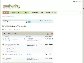 Screenshot of related forum