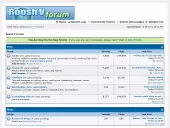 Screenshot of related discussion forum