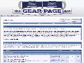 Screenshot of related forum